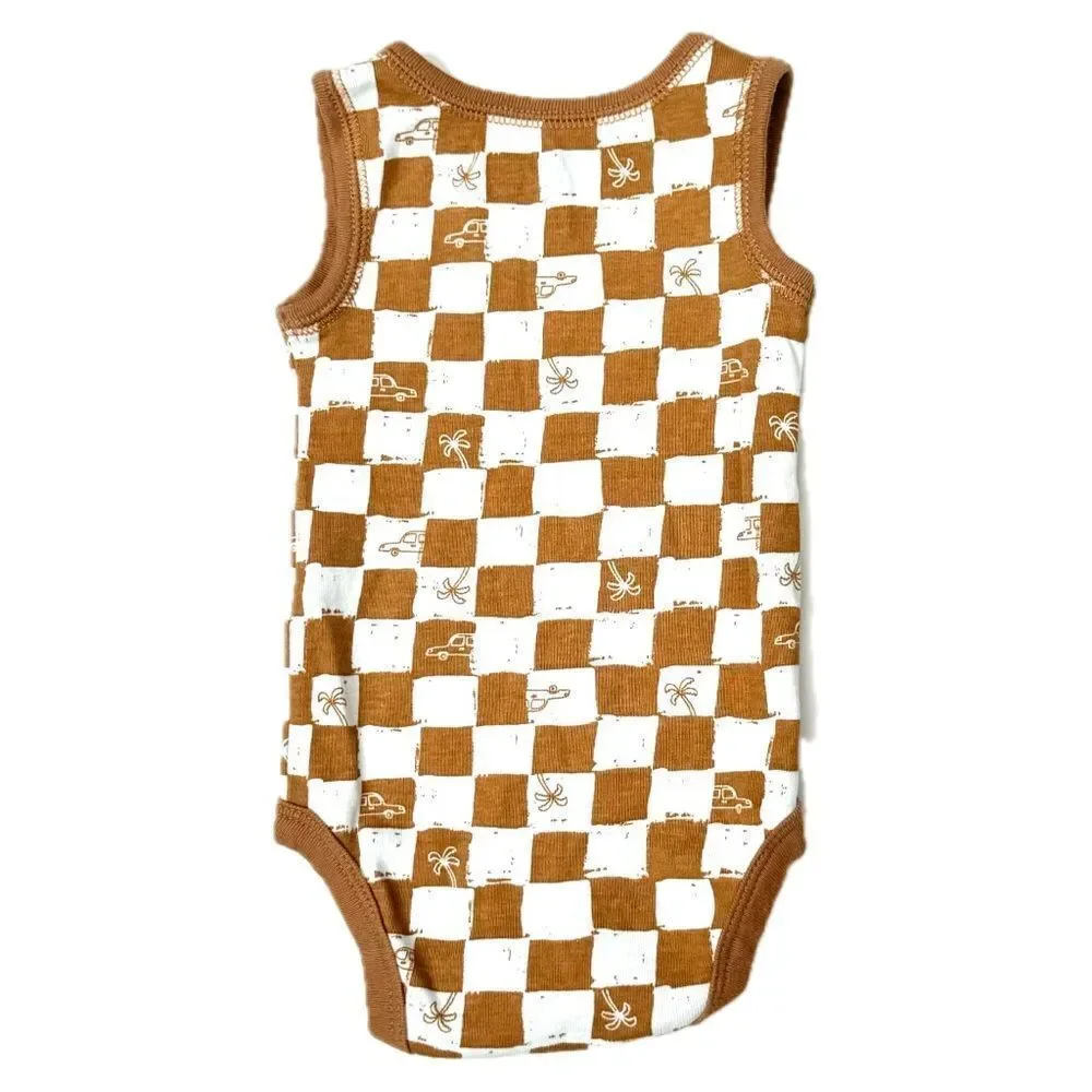 Carter’s Sleeveless Beach Onesies (Set of 4)